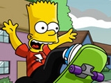 Bart Simpson Skateboarding online game