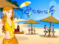 Beach cafe online game