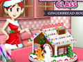 Sara's Cooking Class: Gingerbread House online game