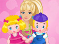 Barbie Twins Babysitter online game