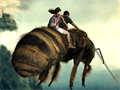 Journey 2: The Mysterious Island - Giant Bee Escape online game