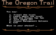 Oregon Trail, The online game