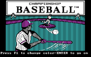 Championship Baseball online game